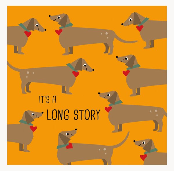 Sada papírových ubrousků Long Story, 40 dílů