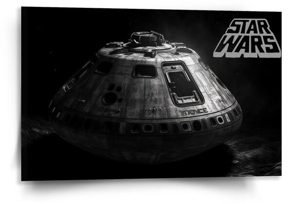 Sablio Obraz Star Wars Vesmírná loď - 120x80 cm