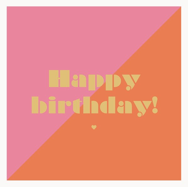 Sada papírových ubrousků Happy Birthday, 40 dílů