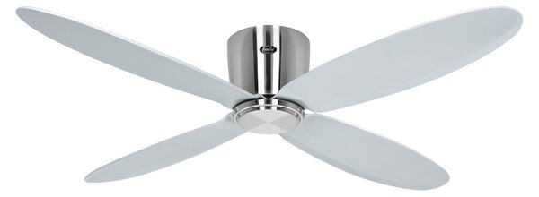 ECO PLANO II Smart stropní ventilátor Ø 132 cm, stříbrný – CasaFan CasaFan, Eco Plano II, Metalická, Obývací pokoj, Plast, Moderní