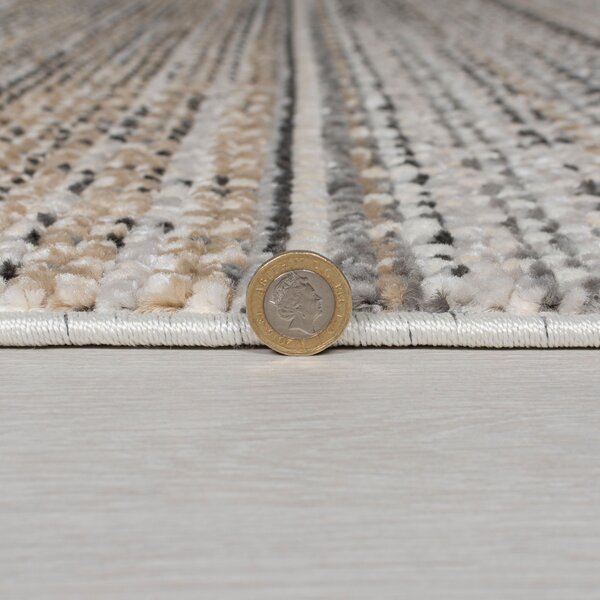 Flair Rugs, Běhoun Santiago Camino Natural, 66x300, béžová, ložnice