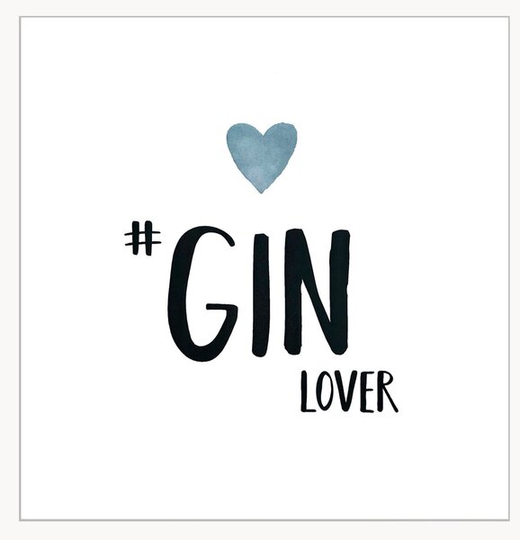 Sada papírových koktejlových ubrousků Gin Lover, 60 dílů