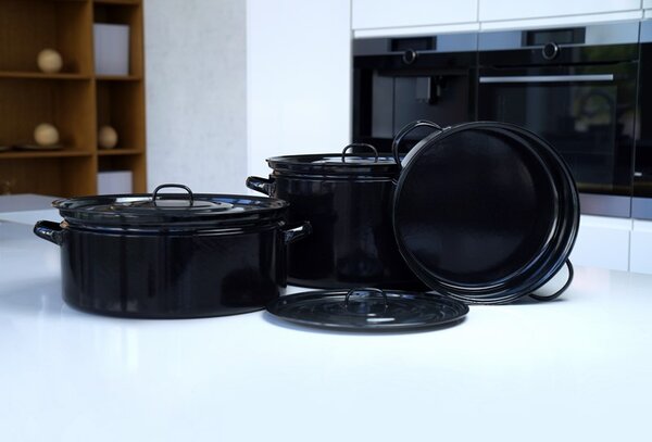 SFINX Smaltovaný rendlík GASTRO 32 cm/10l