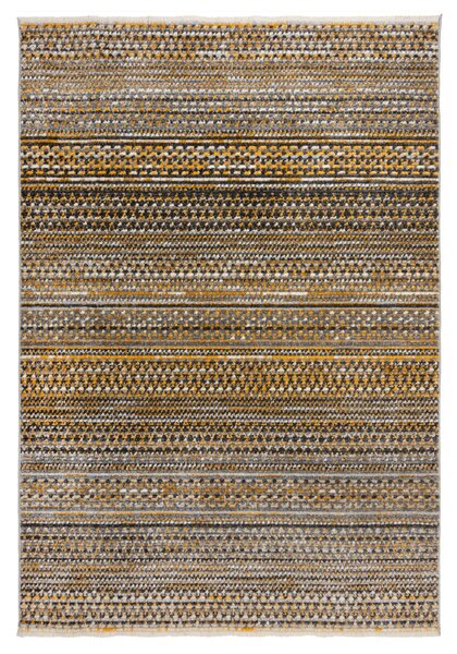 Flair Rugs, Kusový koberec Santiago Camino Yellow, 120x160, žlutá, ložnice