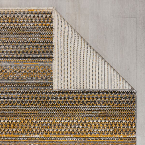 Flair Rugs, Běhoun Santiago Camino Yellow, 60x230, žlutá, ložnice