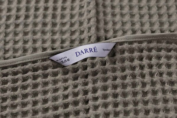 DARRÉ Vaflové ručníky a osušky - hnědá Velikost: ručník 50 x 90
