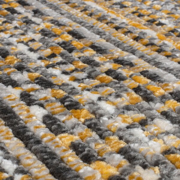 Flair Rugs, Běhoun Santiago Camino Yellow, 60x230, žlutá, ložnice