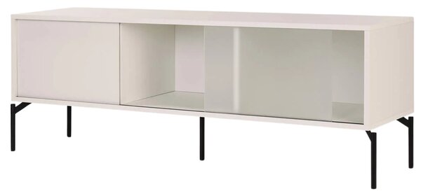 Noo.ma Světle šedý TV stolek Met 160 x 42 cm