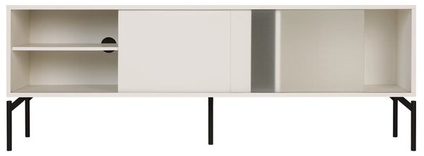 Noo.ma Světle šedý TV stolek Met 160 x 42 cm