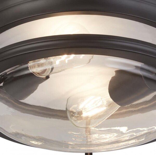 Searchlight 5182BK Stropní koupelnové svítidlo GLASGOW černé