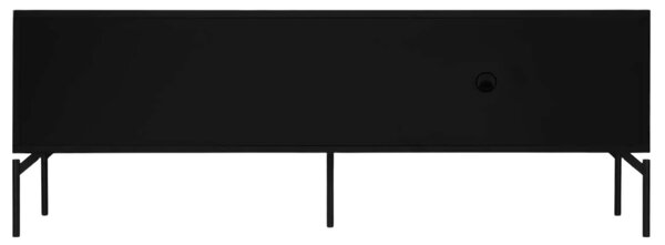 Noo.ma Černý TV stolek Met 160 x 42 cm