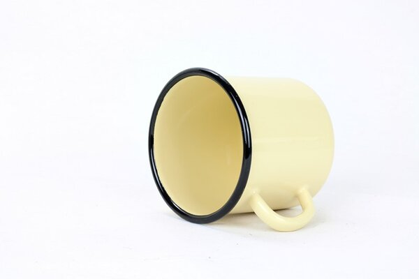 AO LZEP Smaltovaný hrnek ø 8 cm - 0.35 l béžový - 00000-0000352B