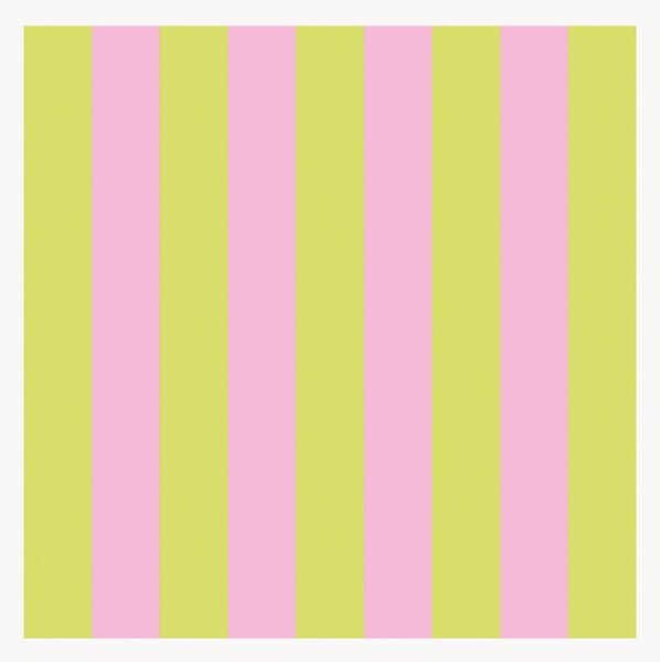 Sada papírových ubrousků Green & Pink, 40 dílů