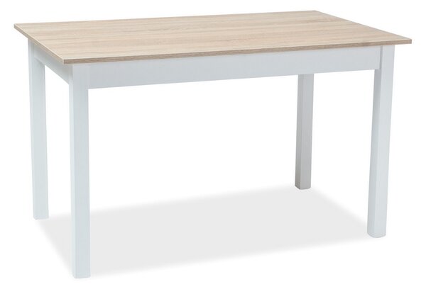Jídelní stůl rozkládací HORACY 100x60 bílá/dub