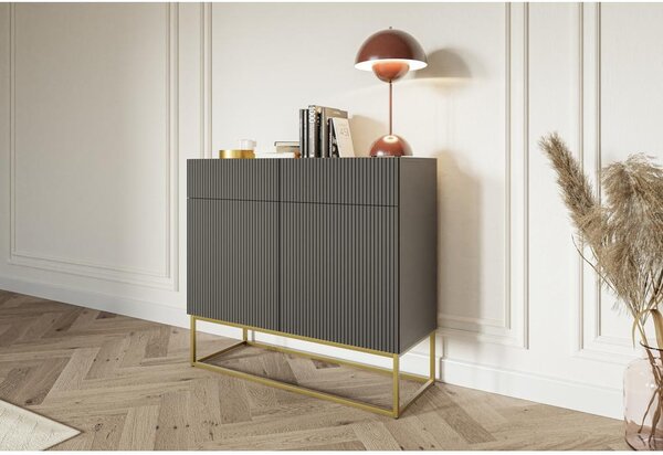 Komoda Vertigo V7 (černá). Akce -8%