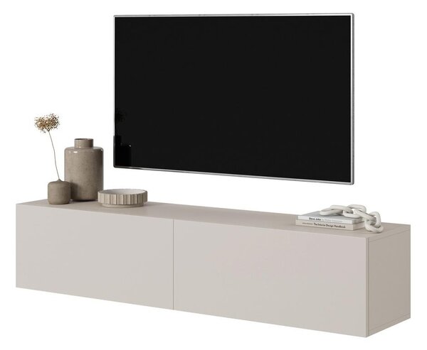 TV skříňka/stolek Bakira 140 (sivobéžová). Akce -14%