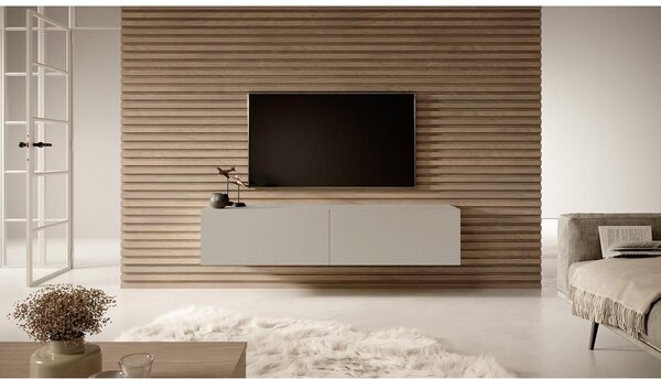 TV skříňka/stolek Bakira 140 (sivobéžová). Akce -14%