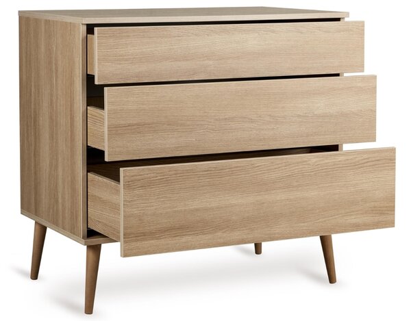 -25 % Dny MOMENTI– Přebalovací komoda Quax Flow 96 x 58 cm s dřevěným dekorem
