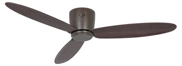 ECO PLANO II Smart stropní ventilátor 132 cm, ořech – CasaFan CasaFan, Eco Plano II, Dřevo, Obývací pokoj, Plast, Moderní