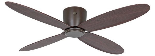 ECO PLANO II Smart stropní ventilátor 132 cm, ořech – CasaFan CasaFan, Eco Plano II, Dřevo, Obývací pokoj, Plast, Moderní