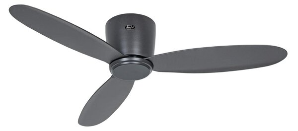 ECO PLANO II Smart stropní ventilátor 112 antracit – CasaFan CasaFan, Eco Plano II, Šedá, Obývací pokoj, Plast, Moderní