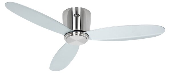 ECO PLANO II Smart stropní ventilátor Ø 112 cm, stříbrný – CasaFan CasaFan, Eco Plano II, Metalická, Obývací pokoj, Plast, Moderní