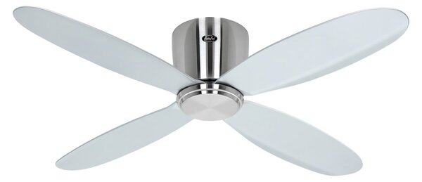 ECO PLANO II Smart stropní ventilátor Ø 112 cm, stříbrný – CasaFan CasaFan, Eco Plano II, Metalická, Obývací pokoj, Plast, Moderní