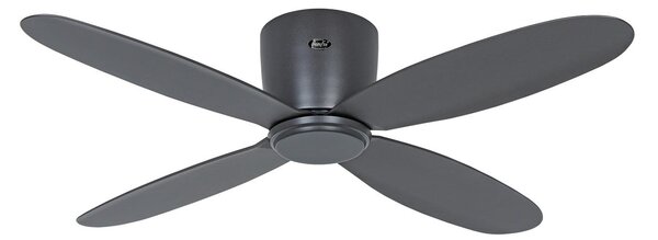 ECO PLANO II Smart stropní ventilátor 112 antracit – CasaFan CasaFan, Eco Plano II, Šedá, Obývací pokoj, Plast, Moderní