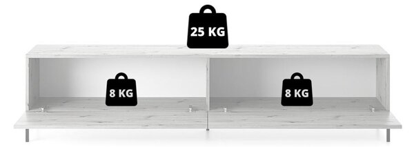 TV skříňka/stolek Lamellito 175 (sivobéžová)