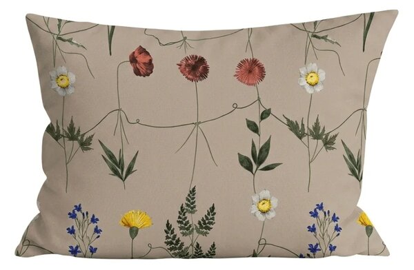 Sada povlečení z mikrovlákna HERBAR béžové + povlak na polštář 50 x 70 cm ZDARMA