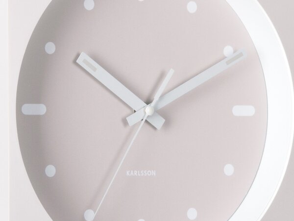 Designové nástěnné hodiny 6111WG Karlsson 25cm