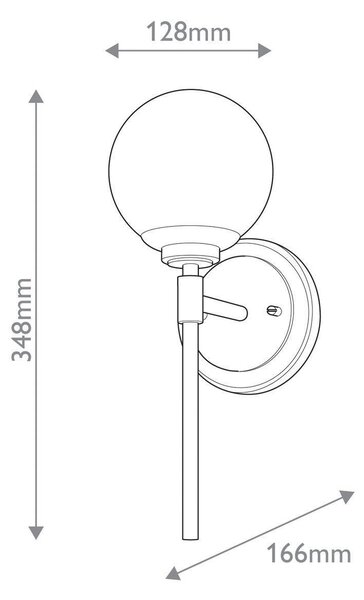 NÁSTĚNNÉ KOUPELNOVÉ SVÍTIDLO, Elstead Lighting - Online Only svítidla, Online Only