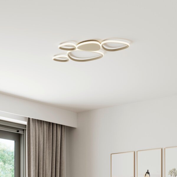 STROPNÍ LED SVÍTIDLO, 90,5/52/4 cm Novel - Online Only svítidla, Online Only