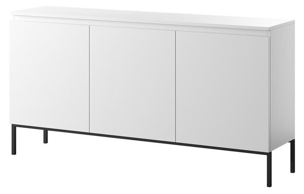 Skříňka Bennasi B3 (bílá + černá). Akce -12%
