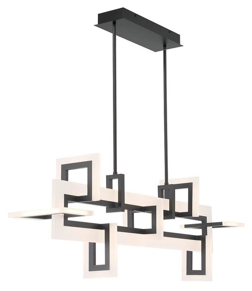 ZÁVĚSNÉ LED SVÍTIDLO, 86 W, 50/122,8/23,1 cm Elstead Lighting - Online Only svítidla, Online Only