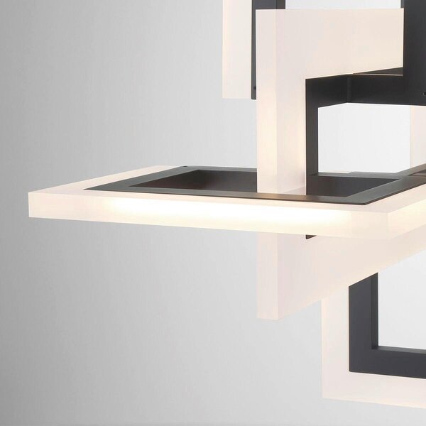 ZÁVĚSNÉ LED SVÍTIDLO, 86 W, 50/122,8/23,1 cm Elstead Lighting - Online Only svítidla, Online Only