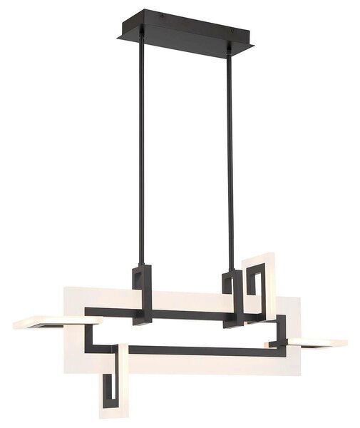 ZÁVĚSNÉ LED SVÍTIDLO, 46 W, 84/47,5/14 cm Elstead Lighting - Online Only svítidla, Online Only