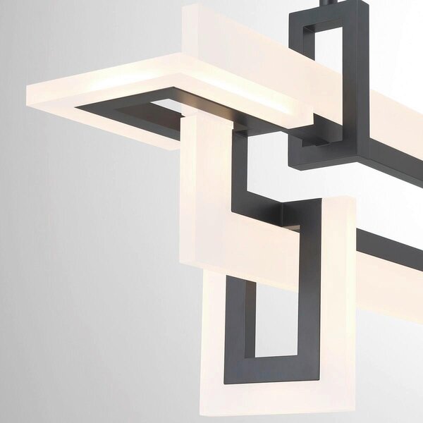 ZÁVĚSNÉ LED SVÍTIDLO, 46 W, 84/47,5/14 cm Elstead Lighting - Online Only svítidla, Online Only