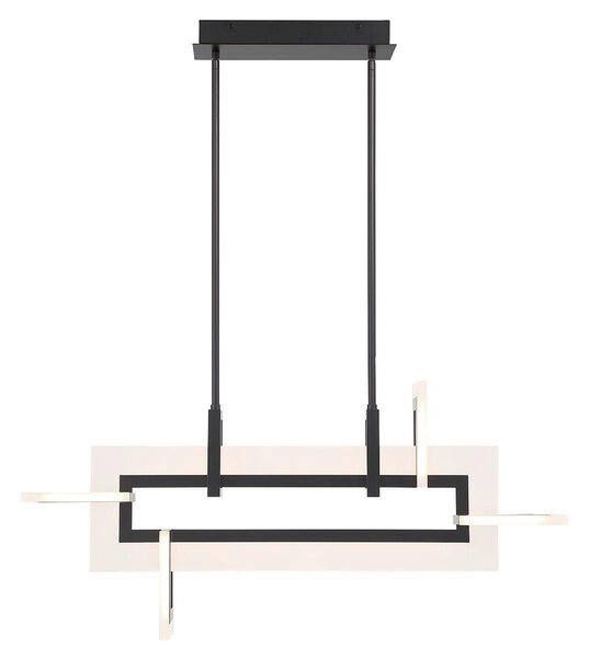 ZÁVĚSNÉ LED SVÍTIDLO, 46 W, 84/47,5/14 cm Elstead Lighting - Online Only svítidla, Online Only