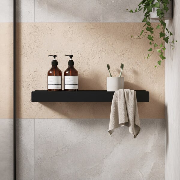 Police do koupelny SF04 60cm black matt