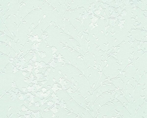A.S. Création | Vliesová tapeta na zeď Designschungel 36082-1 | 0,53 x 10,05 m | zelená, bílá, metalická