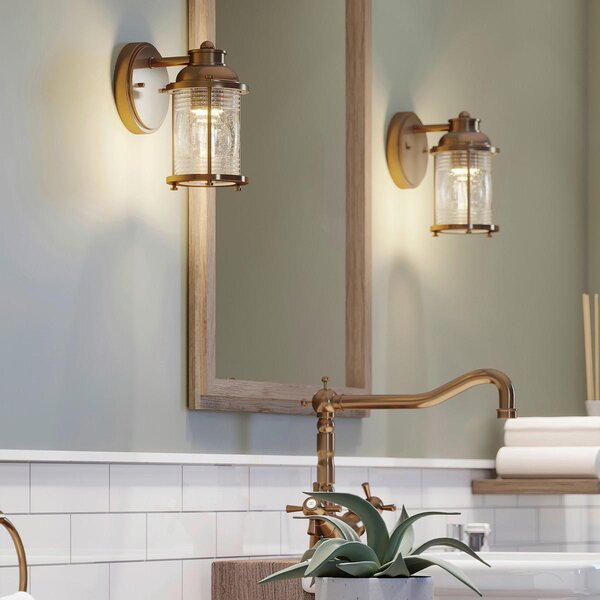 NÁSTĚNNÉ KOUPELNOVÉ SVÍTIDLO, 20,6/12,7/16,9 cm Elstead Lighting - Online Only svítidla, Online Only