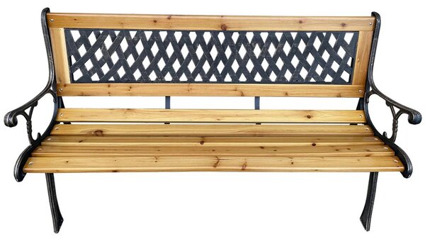 Zahradní lavice MIRT 125x73x52cm