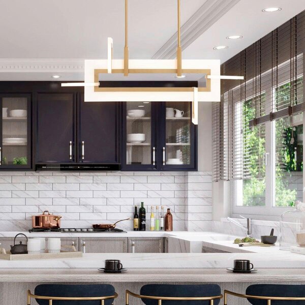 ZÁVĚSNÉ LED SVÍTIDLO, 46 W, Elstead Lighting - Online Only svítidla, Online Only