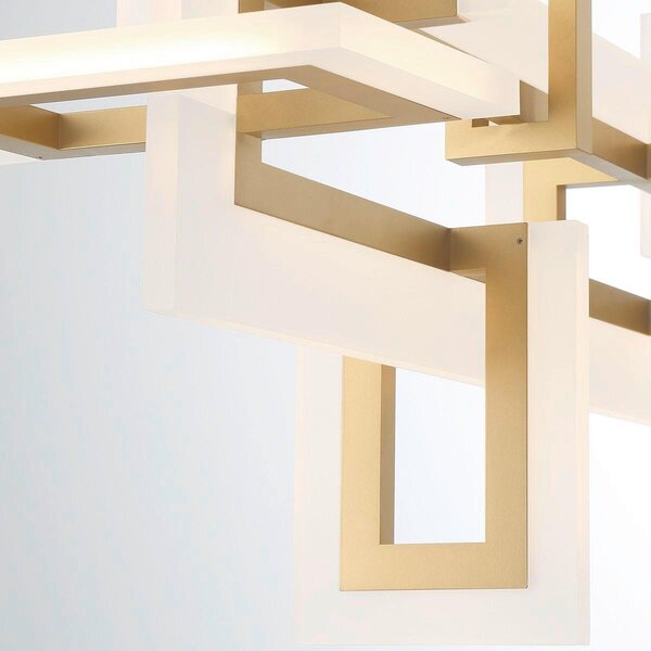 ZÁVĚSNÉ LED SVÍTIDLO, 86 W, 122,8/50/23,1 cm Elstead Lighting - Online Only svítidla, Online Only