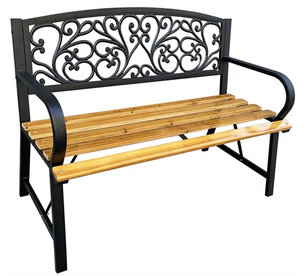 Zahradní lavice NERINA 118x87x52cm