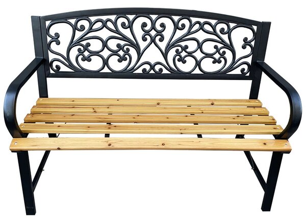 Zahradní lavice NERINA 118x87x52cm