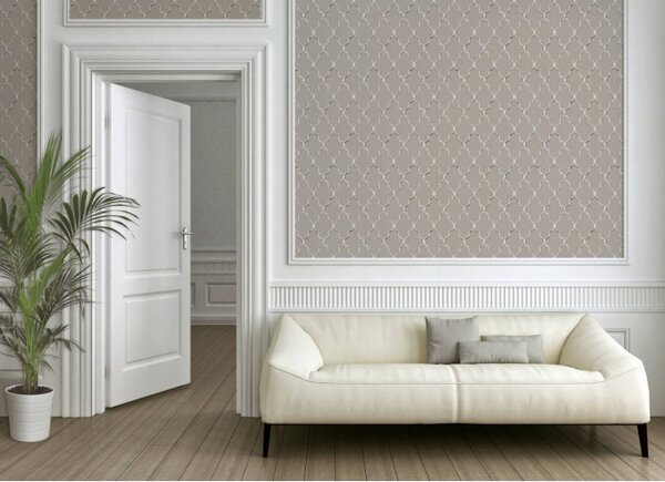 A.S. Création | Vliesová tapeta na zeď Michalsky 36502-2 | 0,53 x 10,05 m | béžová, černá, šedá