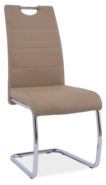 Jídelní čalouněná židle H-666 tmavě béžová