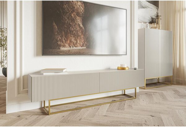 TV skříňka/stolek Vertigo V2 (sivobéžová). Akce -12%